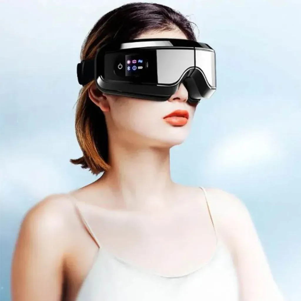 Массажер для глаз Shinnig Eye Massager SE M01, черный Массажер для глаз Shinnig Eye Massager SE M01, черный