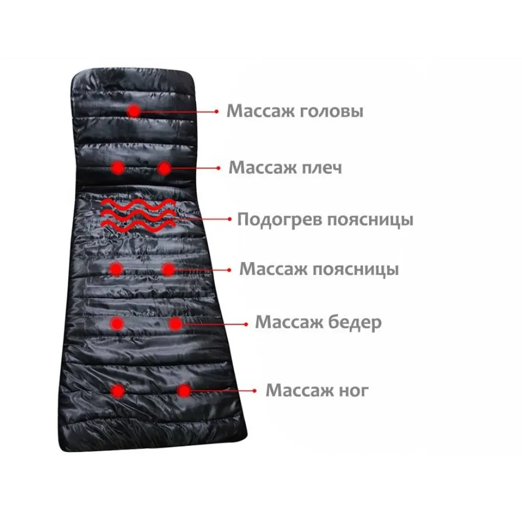 Масажний матрац з підігрівом Zenet Zet-778 Масажний матрац з підігрівом Zenet Zet-778