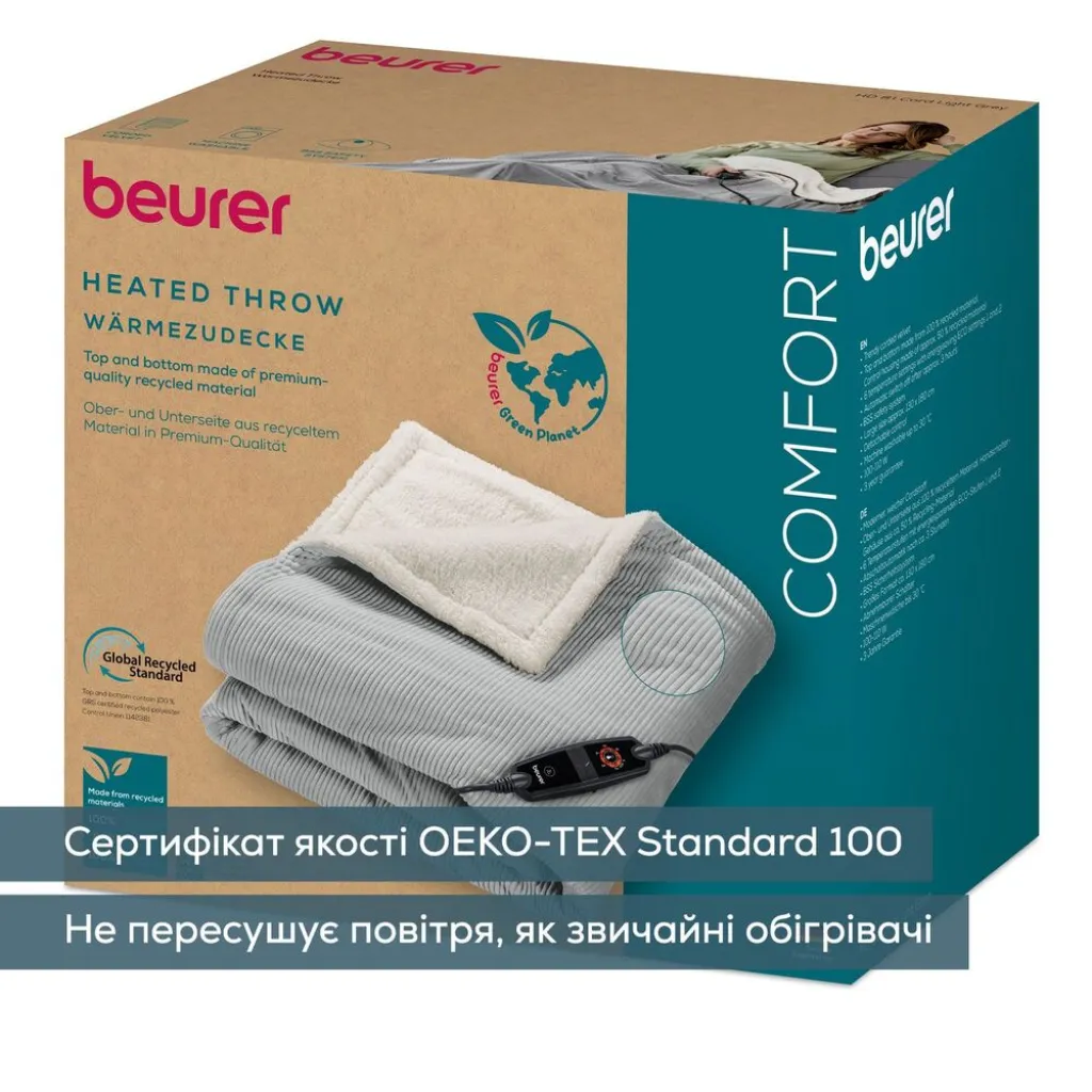 Ковдра з обігрівом Beurer HD 81 Ковдра з обігрівом Beurer HD 81