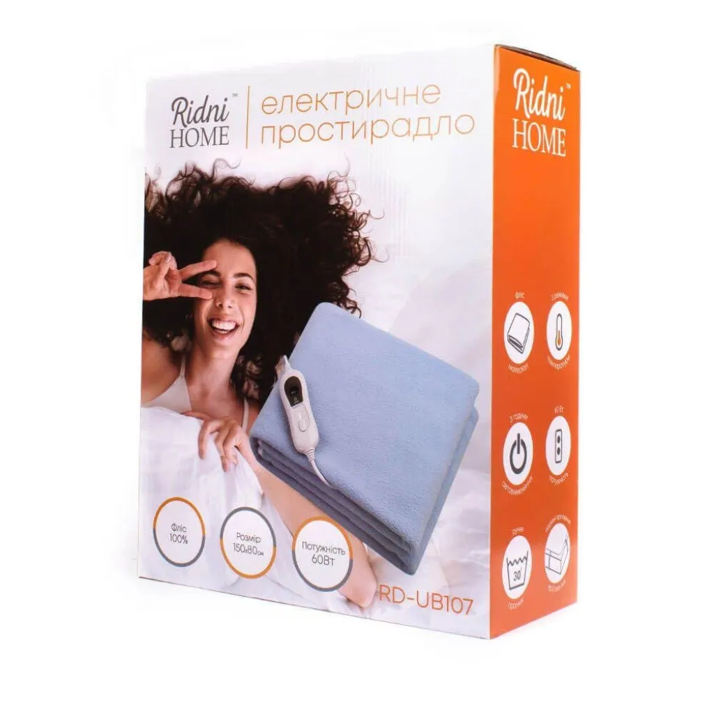 Простынь электрическая Ridni Home RD-UB107 Простынь электрическая Ridni Home RD-UB107