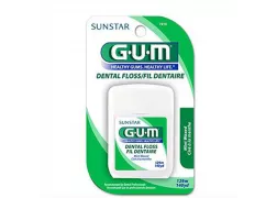 Зубная нитка GUM Dental Floss, вощенная, 55 м