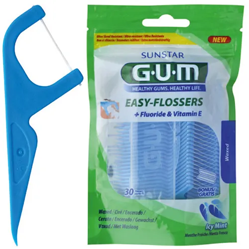 Зубная нить GUM Easy-Flossers - Фото№1 Зубная нить GUM Easy-Flossers - Фото№1