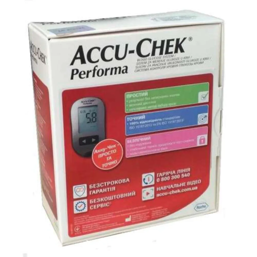 Глюкометр Акку-Чек (Accu-Chek) Performa