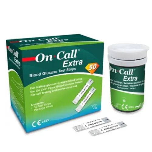 Тест-полоски On Call Extra 50 шт - Фото№1