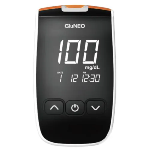 Глюкометр GluNeo з підключенням ПК, Infopia - Фото№1 Глюкометр GluNeo з підключенням ПК, Infopia - Фото№1