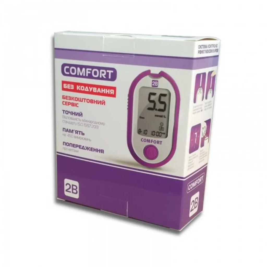 Глюкометр 2В COMFORT Глюкометр 2В COMFORT