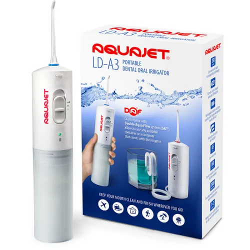 Ирригатор полости рта серый LD-A3 AQUAJET EG001876 - Фото№1 Ирригатор полости рта серый LD-A3 AQUAJET EG001876 - Фото№1