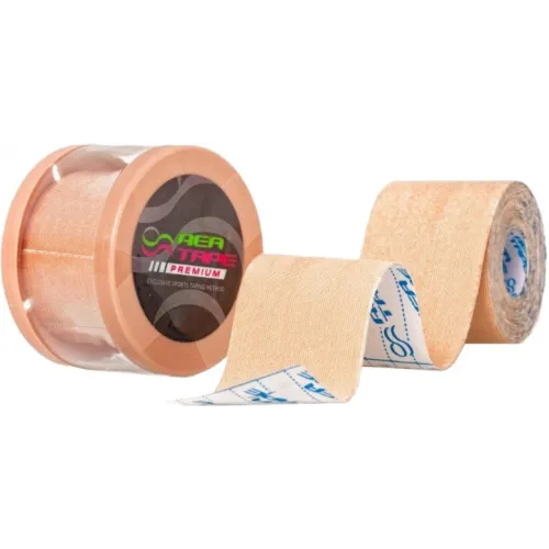 Кінезіотейп Rea Tape Premium 5м * 5см, бежевий - Фото№1 Кінезіотейп Rea Tape Premium 5м * 5см, бежевий - Фото№1