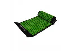 Акупунктурный массажный коврик Кузнецова REA с подушкой (зеленый)