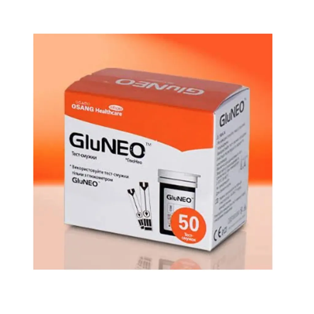 Тест-смужки GluNeo N50 Тест-смужки GluNeo N50