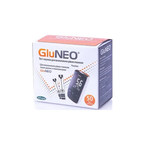 Тест-смужки GluNeo N50 - Фото№1 Тест-смужки GluNeo N50 - Фото№1