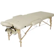Массажный стол RelaxLine Cleopatra светло-бежевый, переносной Массажный стол RelaxLine Cleopatra светло-бежевый, переносной