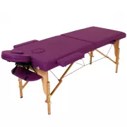 Массажный стол RelaxLine Lagune ярко-фиолетовый, переносной