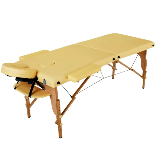 Стіл масажний RelaxLine Lagune бежевий, переносний - Фото№1
