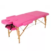 Массажный стол RelaxLine Lagune розовый, переносной