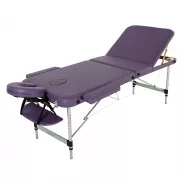 Стол массажный RelaxLine Belize фиолетовый, переносной