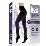 Колготки Tiana (профилактические) с микрофиброй, компрессия 18-21 мм рт.ст 