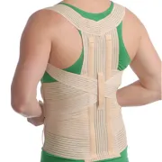 Корсет грудо-поясничный с 2 ребрами жесткости Med Textile 3001