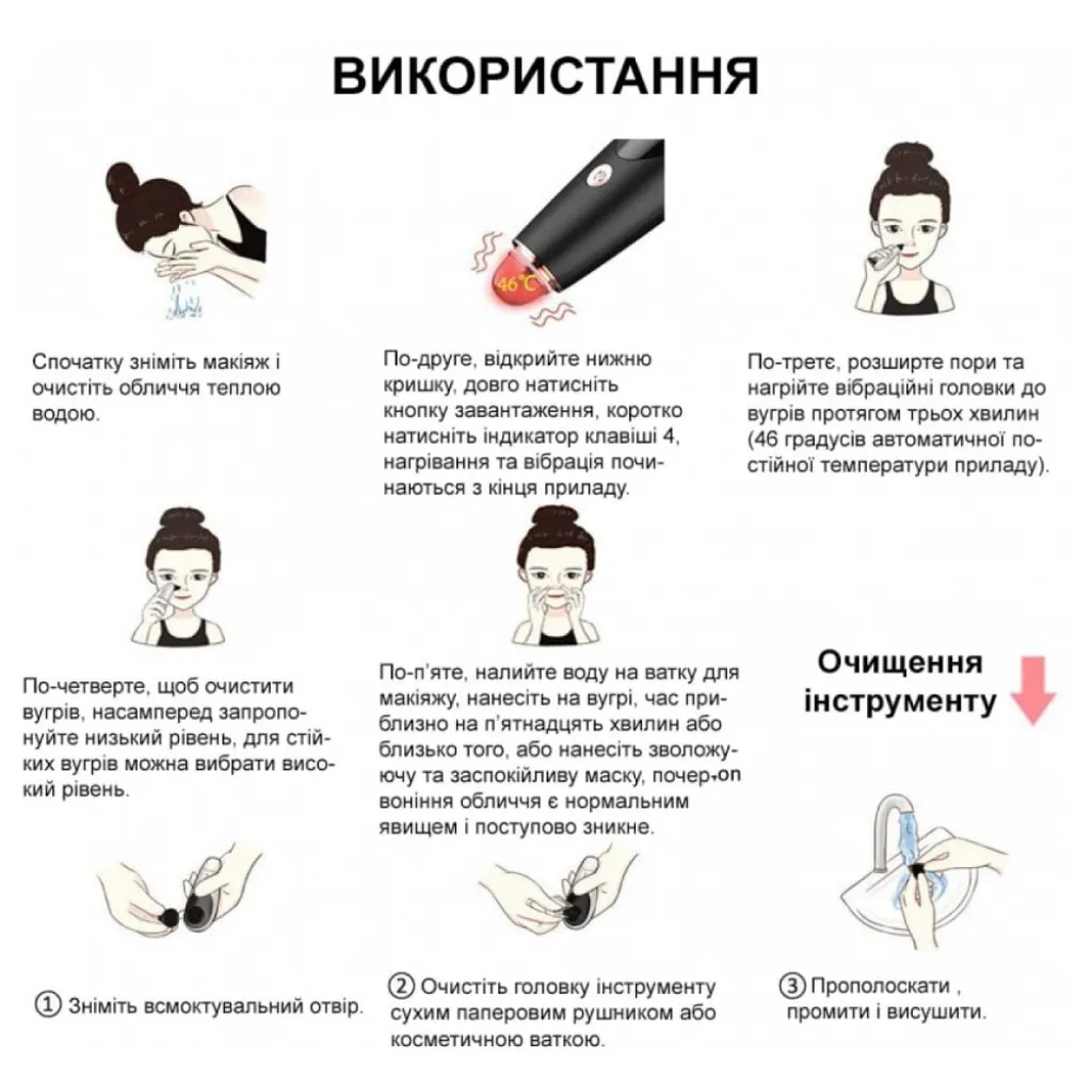 Вакуумний очищувач шкіри та пор Medica+ Skin Cleaner 9.0, білий Вакуумний очищувач шкіри та пор Medica+ Skin Cleaner 9.0, білий
