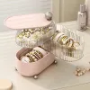 Органайзер для косметики и украшений BearCharm, розовый - Фото№3