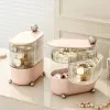 Органайзер для косметики и украшений BearCharm, розовый - Фото№5