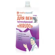 Крем для вен проти набряків Healthyclopedia Hirudo 100 мл Крем для вен проти набряків Healthyclopedia Hirudo 100 мл