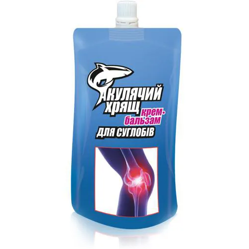 Крем-бальзам Акулий Хрящ для суставов Healthyclopedia Sharkcartilage 100 мл - Фото№1