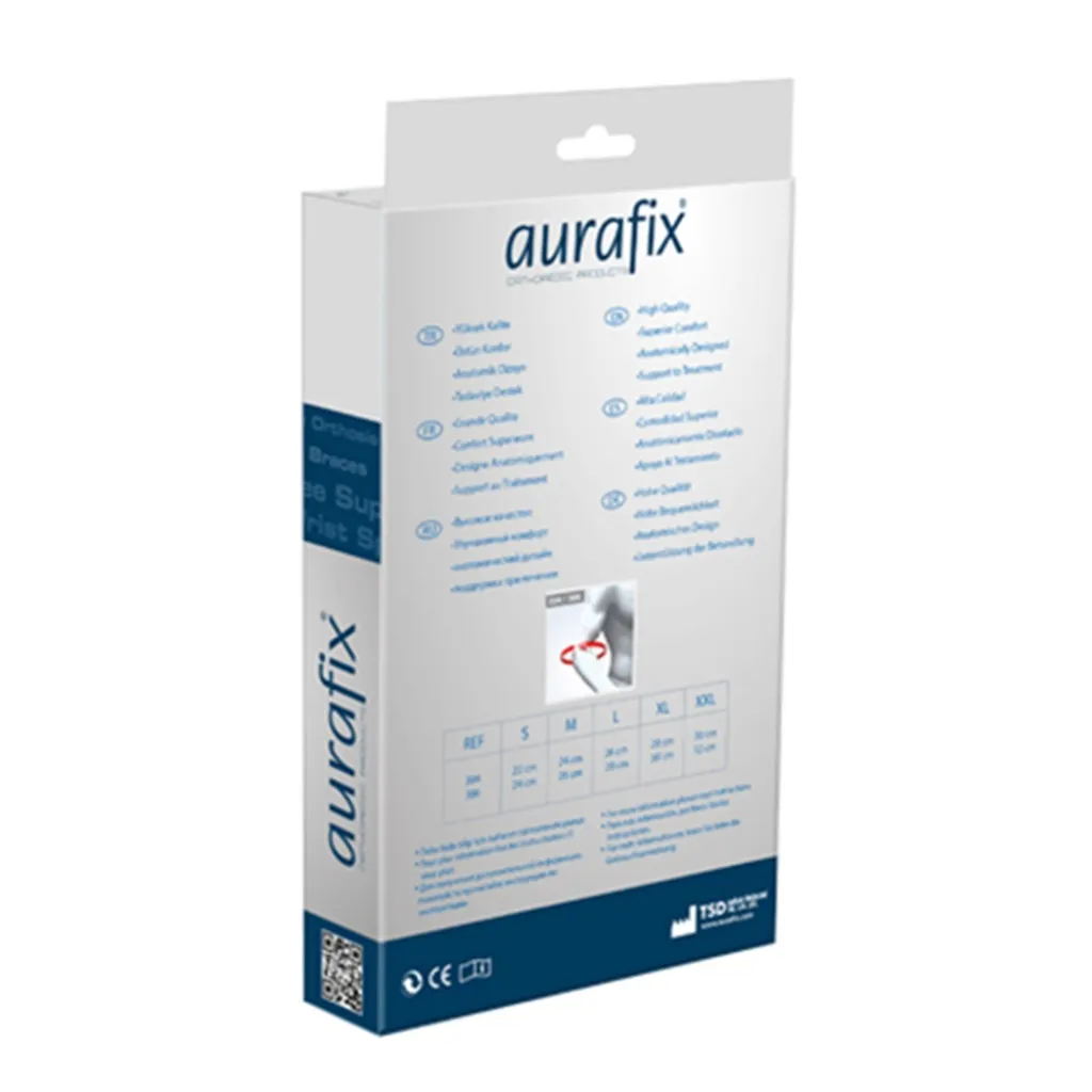 Бандаж на локоть Aurafix 306 для защиты сустава при спортивных нагрузках Бандаж на локоть Aurafix 306 для защиты сустава при спортивных нагрузках