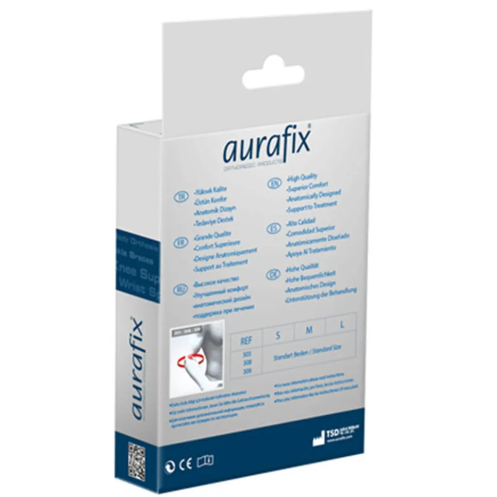 Бандаж эпикондилитный Aurafix 309 с гелевой подушкой Бандаж эпикондилитный Aurafix 309 с гелевой подушкой