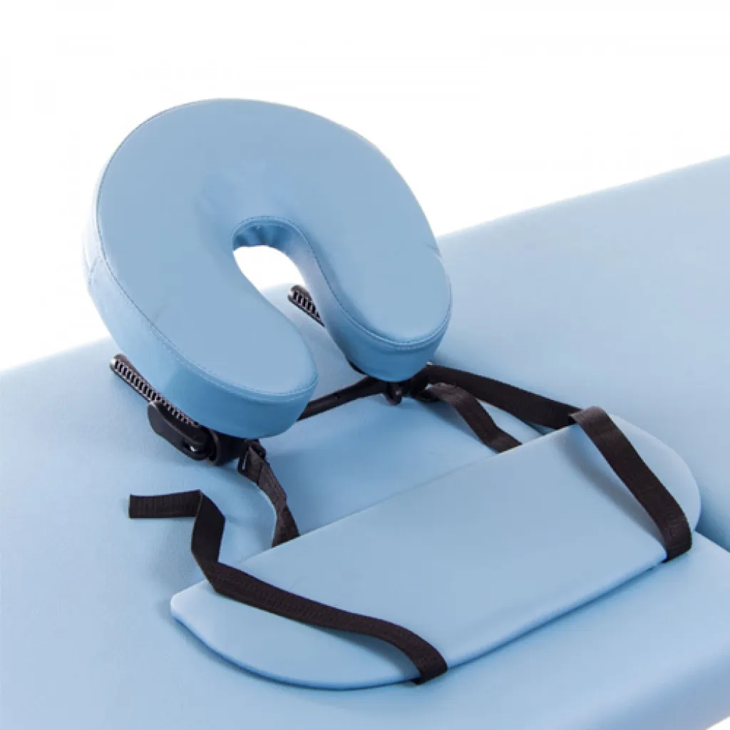 Стол массажный RelaxLine Florence светло-синий, переносной Стол массажный RelaxLine Florence светло-синий, переносной