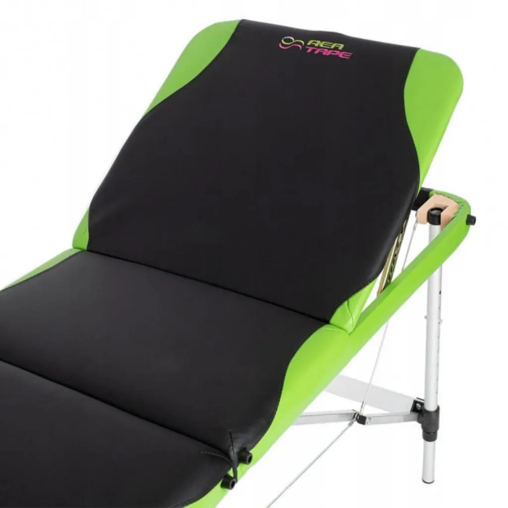 Масажний стіл Rea MASSAGE TABLE чорно-зелений Масажний стіл Rea MASSAGE TABLE чорно-зелений