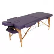 Массажный стол RelaxLine Lagune фиолетовый, переносной