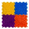 Масажний килимок Ортек Пазли 4 елементи з ефектом морської гальки