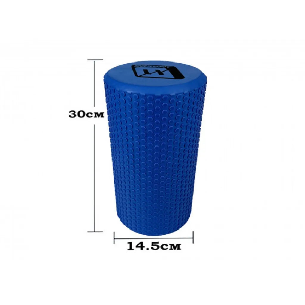 Массажный ролик EasyFit Foam Roller 30 см, синий Массажный ролик EasyFit Foam Roller 30 см, синий