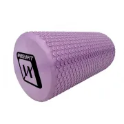 Масажний ролик EasyFit Foam Roller 30 см, бузковий