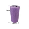 Массажный ролик EasyFit Foam Roller 30 см, сиреневый - Фото№3