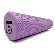 Масажний ролик EasyFit Foam Roller 60 см Фіолетовий