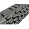 Массажный ролик EasyFit Grid Roller 45 см v.2.1, черный - Фото№3