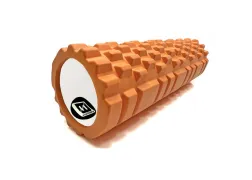 Массажный ролик EasyFit Grid Roller 45 см v.2.1, оранжевый