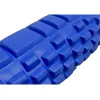 Массажный ролик EasyFit Grid Roller 45 см v.2.1, синий - Фото№3