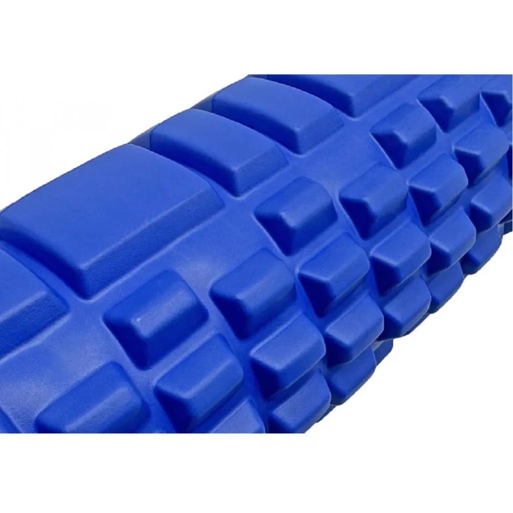 Массажный ролик EasyFit Grid Roller 45 см v.2.1, синий Массажный ролик EasyFit Grid Roller 45 см v.2.1, синий