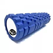 Массажный ролик EasyFit Grid Roller 45 см v.2.1 Синий