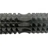 Массажный ролик EasyFit Grid Roller 45 см v.2.2, черный - Фото№3