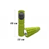 Массажный ролик EasyFit Grid Roller 45 см v.2.2, салатовый - Фото№4