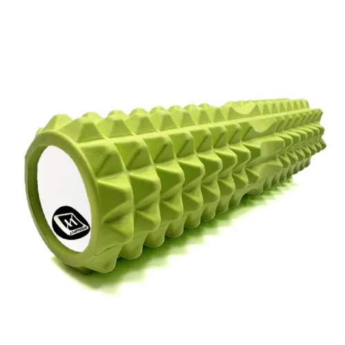 Массажный ролик EasyFit Grid Roller 45 см v.2.2, салатовый - Фото№1 Массажный ролик EasyFit Grid Roller 45 см v.2.2, салатовый - Фото№1