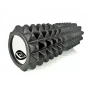 Массажный ролик EasyFit Grid Roller 33 см v.1.2 Черный