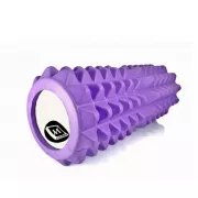 Массажный ролик EasyFit Grid Roller 33 см v.1.2 Фиолетовый