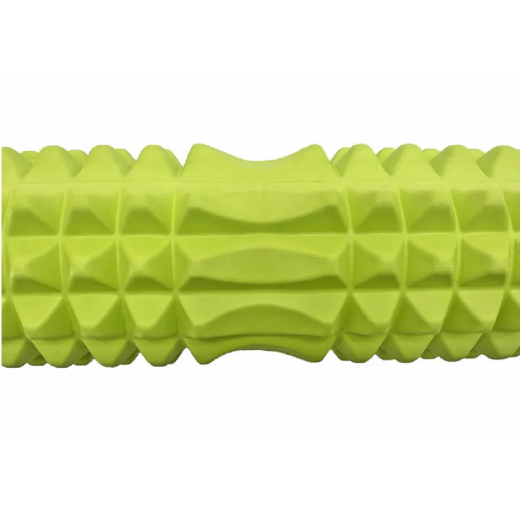 Масажний ролик EasyFit Grid Roller 33 см v.1.2, салатовий Масажний ролик EasyFit Grid Roller 33 см v.1.2, салатовий
