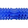 Массажный ролик EasyFit Grid Roller 33 см v.1.2, синий - Фото№3
