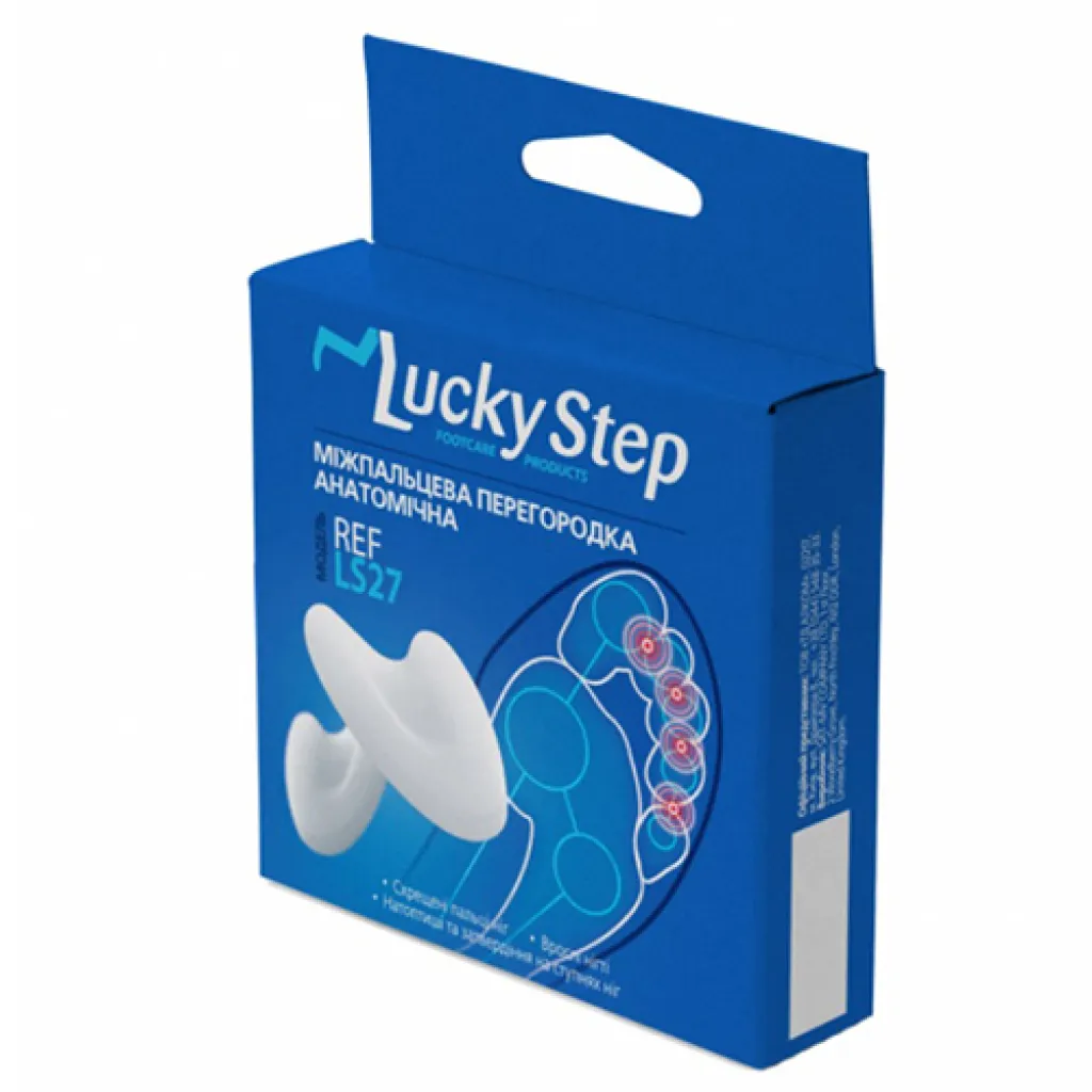 Міжпальцева перегородка Lucky Step LS-27 Міжпальцева перегородка Lucky Step LS-27